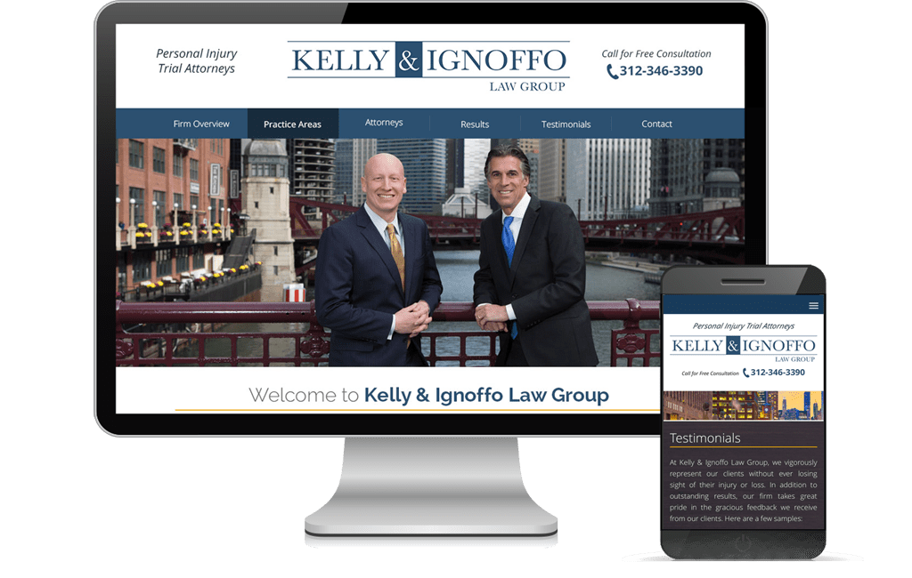 creating branding for a premier legal team